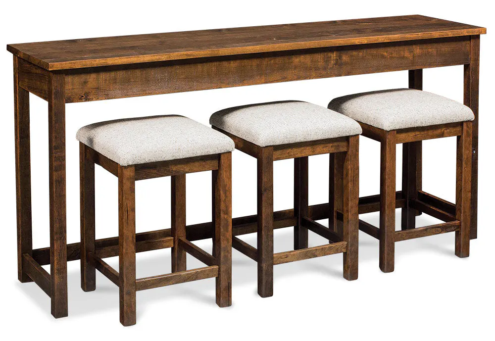 Simply Amish LOINC-39C4A Incognito Dining Room Console Bar Table Hickory Park Furniture Simply Amish LOINC-39C4A Incognito Dining Room Console Bar Table Hickory Park Furniture
