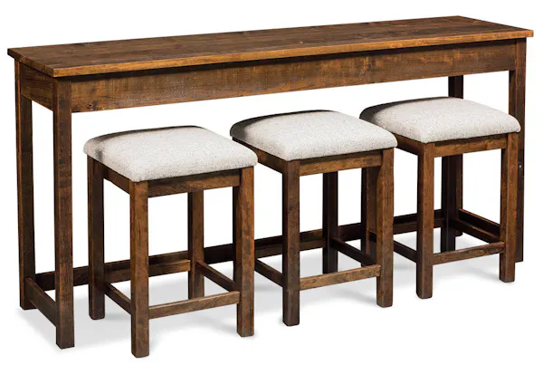 Simply Amish LOINC-39C4A Incognito Dining Room Console Bar Table Hickory Park Furniture Simply Amish LOINC-39C4A Incognito Dining Room Console Bar Table Hickory Park Furniture