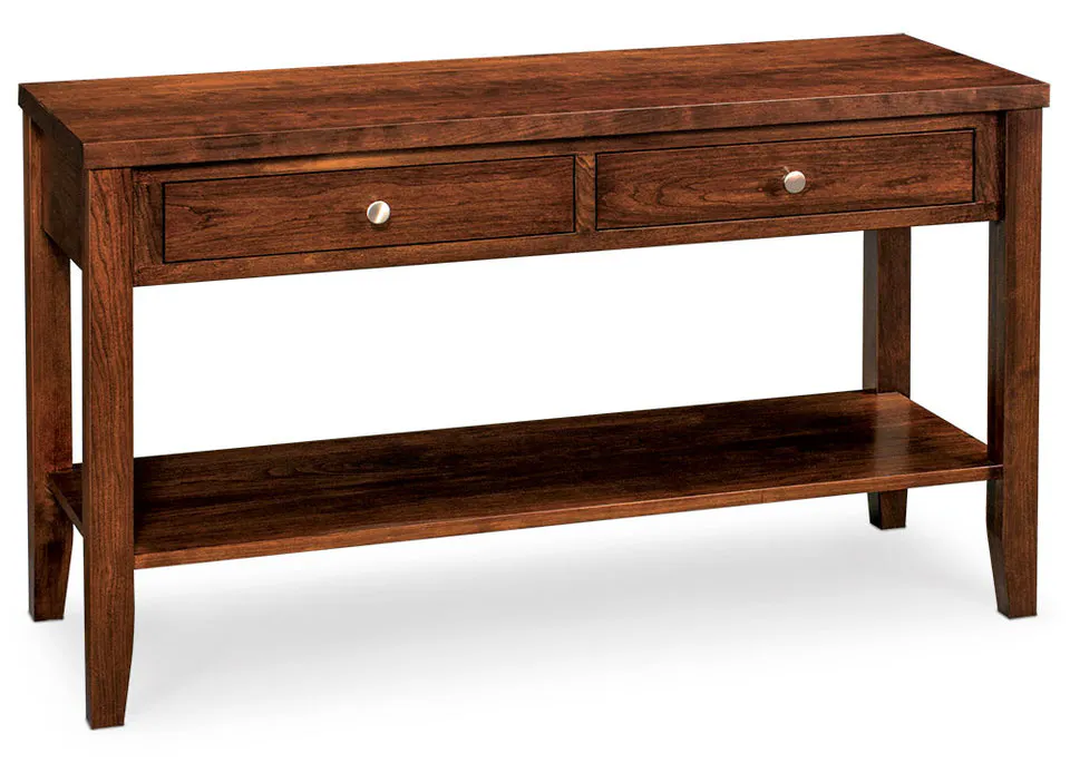 Simply Amish LOPAR-31A0A Parkdale Sofa Table with Shelf, 48" Simply Amish LOPAR-31A0A Parkdale Sofa Table with Shelf, 48"