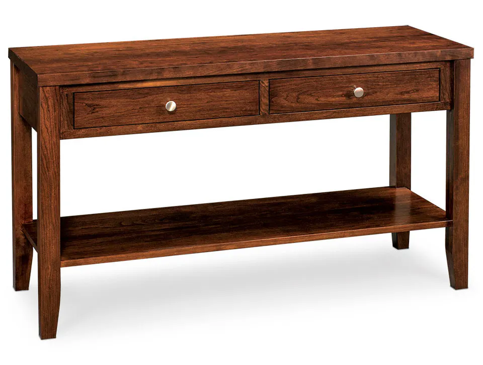 Simply Amish LOPAR-31A0A Parkdale Sofa Table with Shelf, 48" Simply Amish LOPAR-31A0A Parkdale Sofa Table with Shelf, 48"