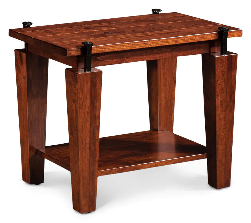 Simply Amish LOSPK-01A0 B&O Railroad Spike Chair Side Table Simply Amish LOSPK-01A0 B&O Railroad Spike Chair Side Table