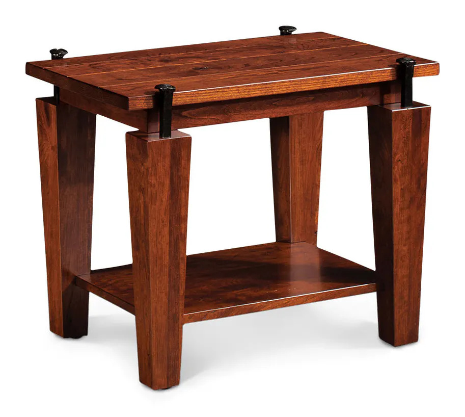 Simply Amish LOSPK-01A0 B&O Railroad Spike Chair Side Table Simply Amish LOSPK-01A0 B&O Railroad Spike Chair Side Table
