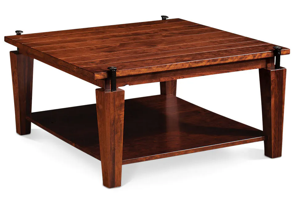 Simply Amish LOSPK-02E0 B&O Railroad Spike Square Coffee Table Simply Amish LOSPK-02E0 B&O Railroad Spike Square Coffee Table