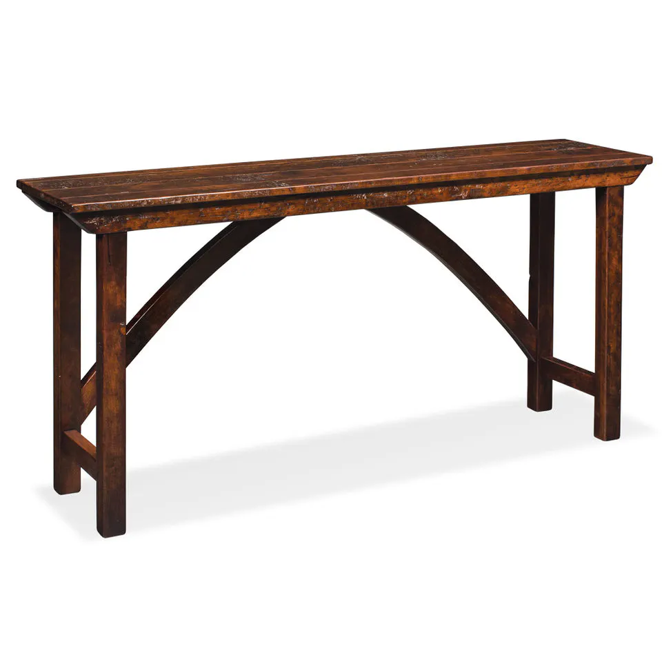 Simply Amish LOTRB-39C4A B&O Railroad Console Bar Table, 72″
