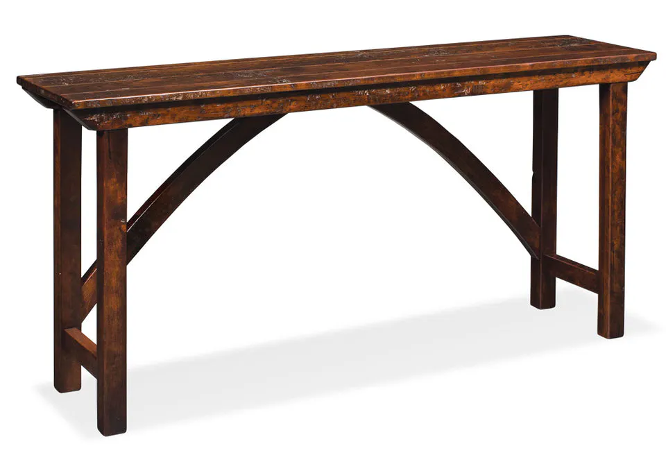 Simply Amish LOTRB-39C4A B&O Railroad Console Bar Table, 72" Simply Amish LOTRB-39C4A B&O Railroad Console Bar Table, 72"