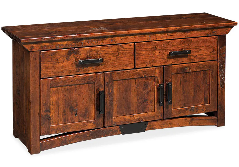Simply Amish LOTRB-40A-2A B&O Railroad Trestle Bridge Console Cabinet, 60" Simply Amish LOTRB-40A-2A B&O Railroad Trestle Bridge Console Cabinet, 60"