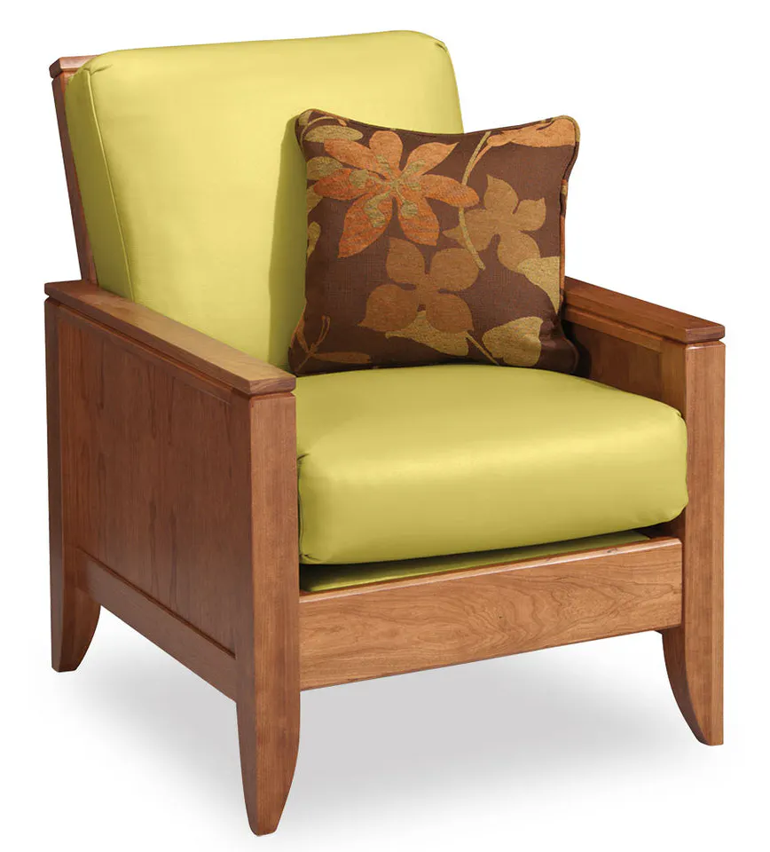 Simply Amish LSJSC-F Justine Easy Chair w/ Fabric Cushions Simply Amish LSJSC-F Justine Easy Chair w/ Fabric Cushions