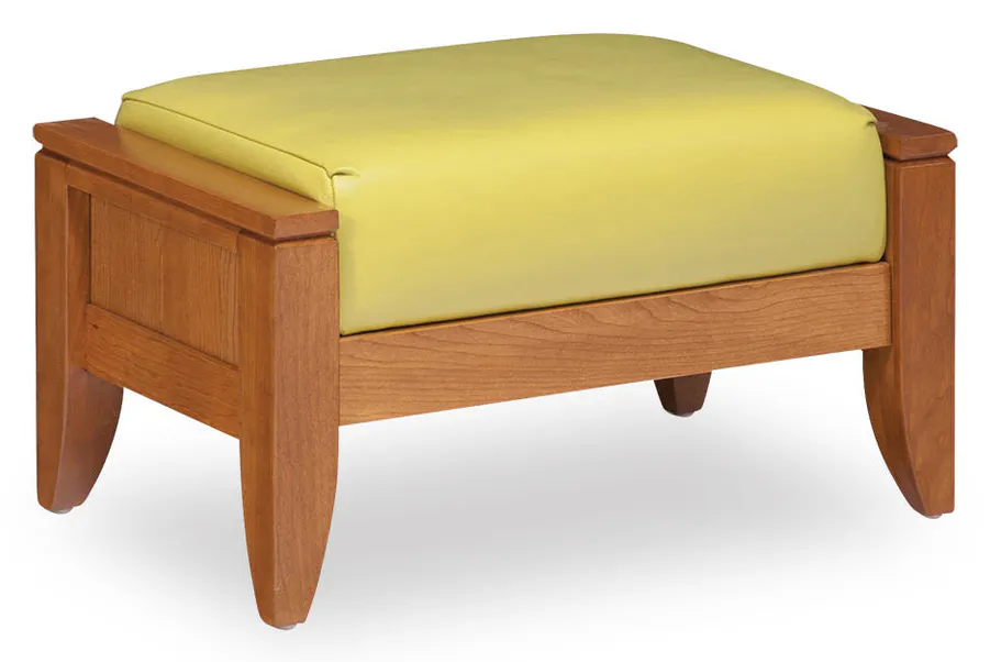 Simply Amish LSJSO-F Justine Ottoman w/ Fabric Cushions Simply Amish LSJSO-F Justine Ottoman w/ Fabric Cushions