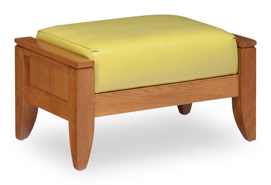 Simply Amish LSJSO-F Justine Ottoman w/ Fabric Cushions Simply Amish LSJSO-F Justine Ottoman w/ Fabric Cushions