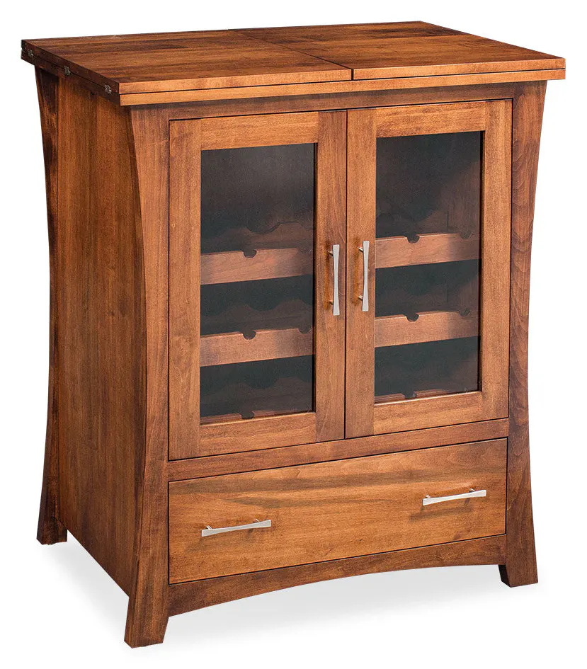 Simply Amish LSLFT-C02C Loft Minibar Simply Amish LSLFT-C02C Loft Minibar