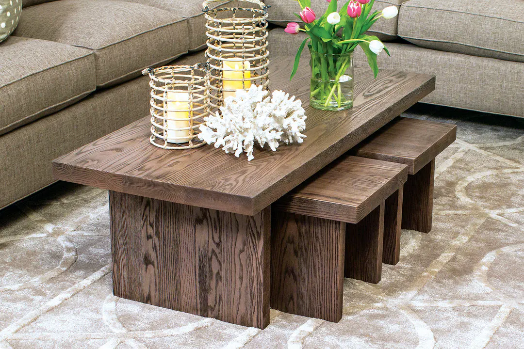Simply Amish LOABR-25C43 Auburn Bay Coffee Table Simply Amish LOABR-25C43 Auburn Bay Coffee Table