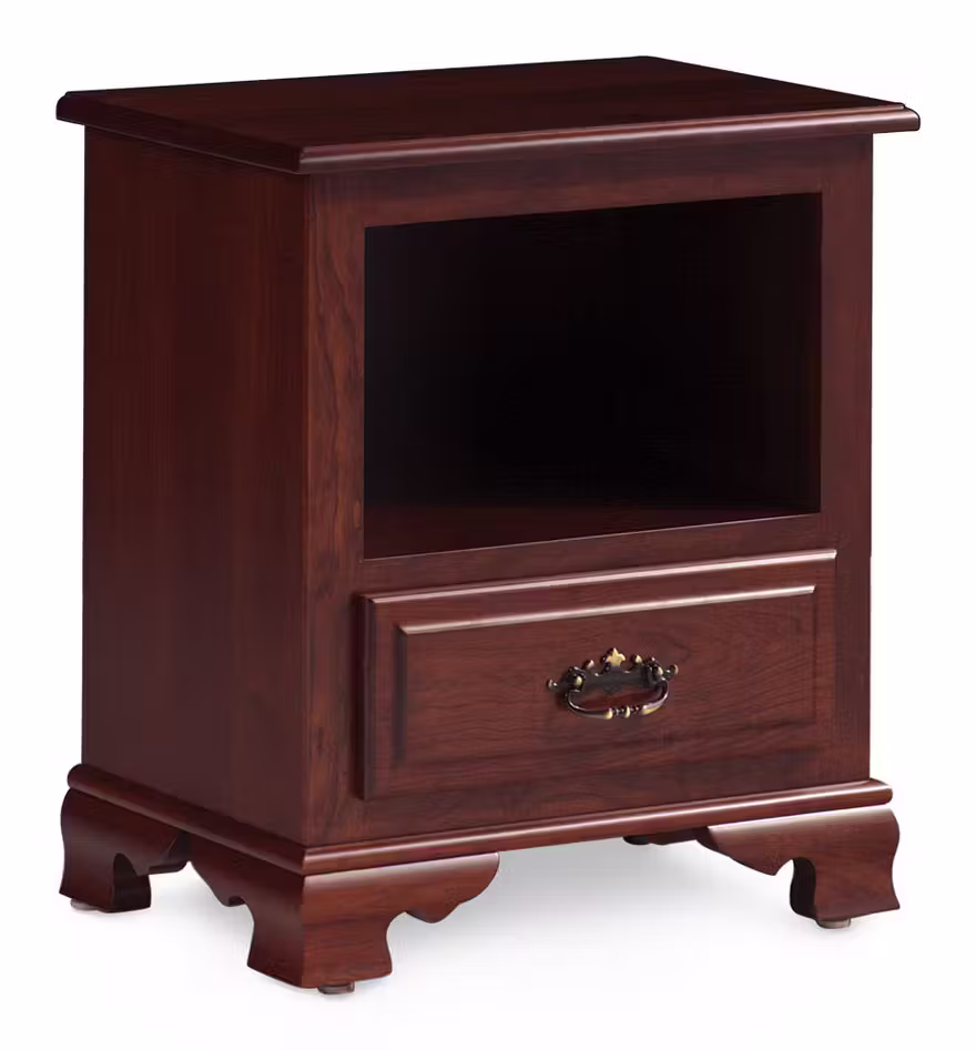 Simply Amish ME305NS Classic Nightstand with Opening Simply Amish ME305NS Classic Nightstand with Opening