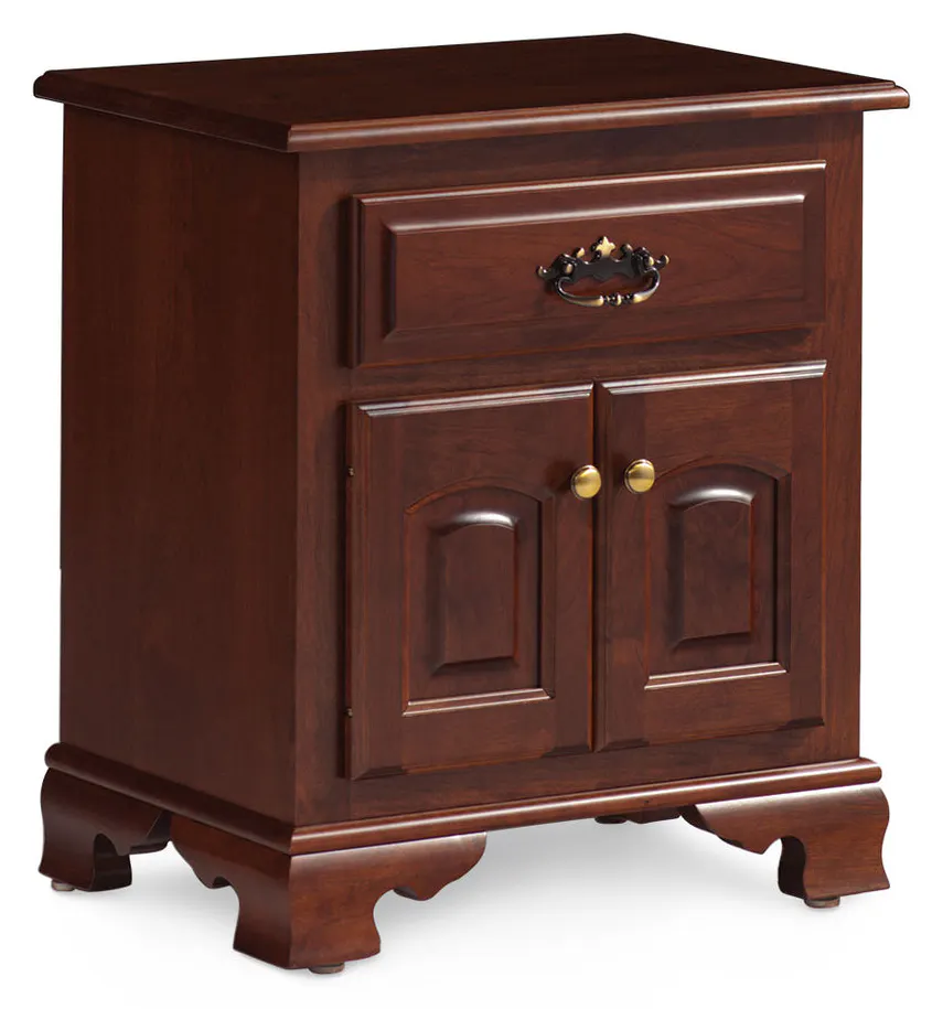 Simply Amish ME318NS Classic Nightstand with Doors Simply Amish ME318NS Classic Nightstand with Doors
