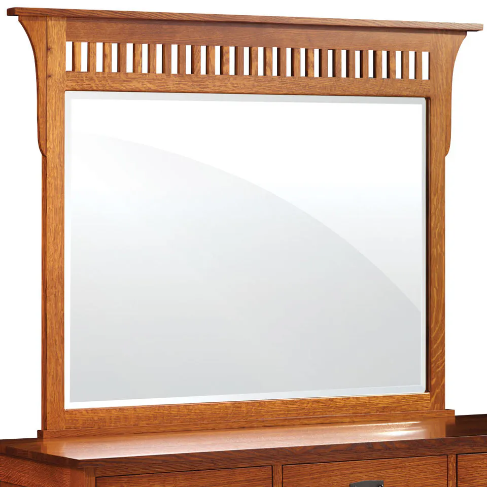 Simply Amish ME330-LPM Prairie Mission Dresser Mirror, 55" Simply Amish ME330-LPM Prairie Mission Dresser Mirror, 55"