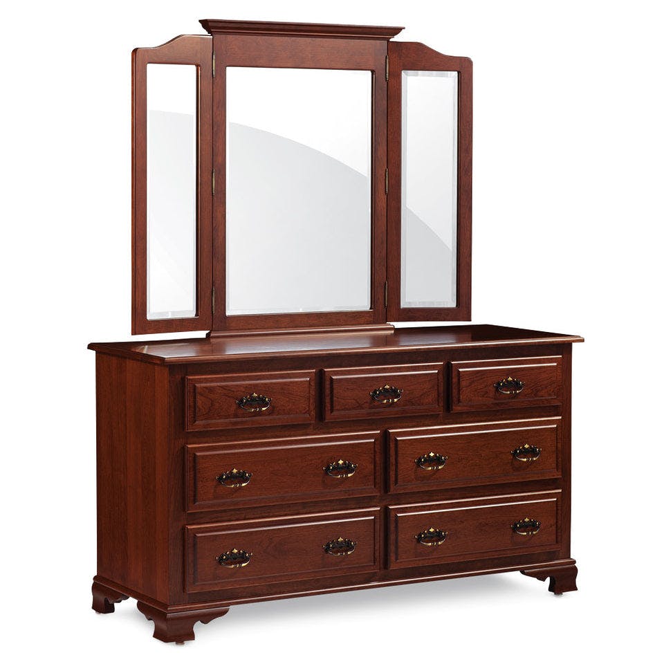 Simply Amish ME3316-7OD Classic 7-Drawer Dresser