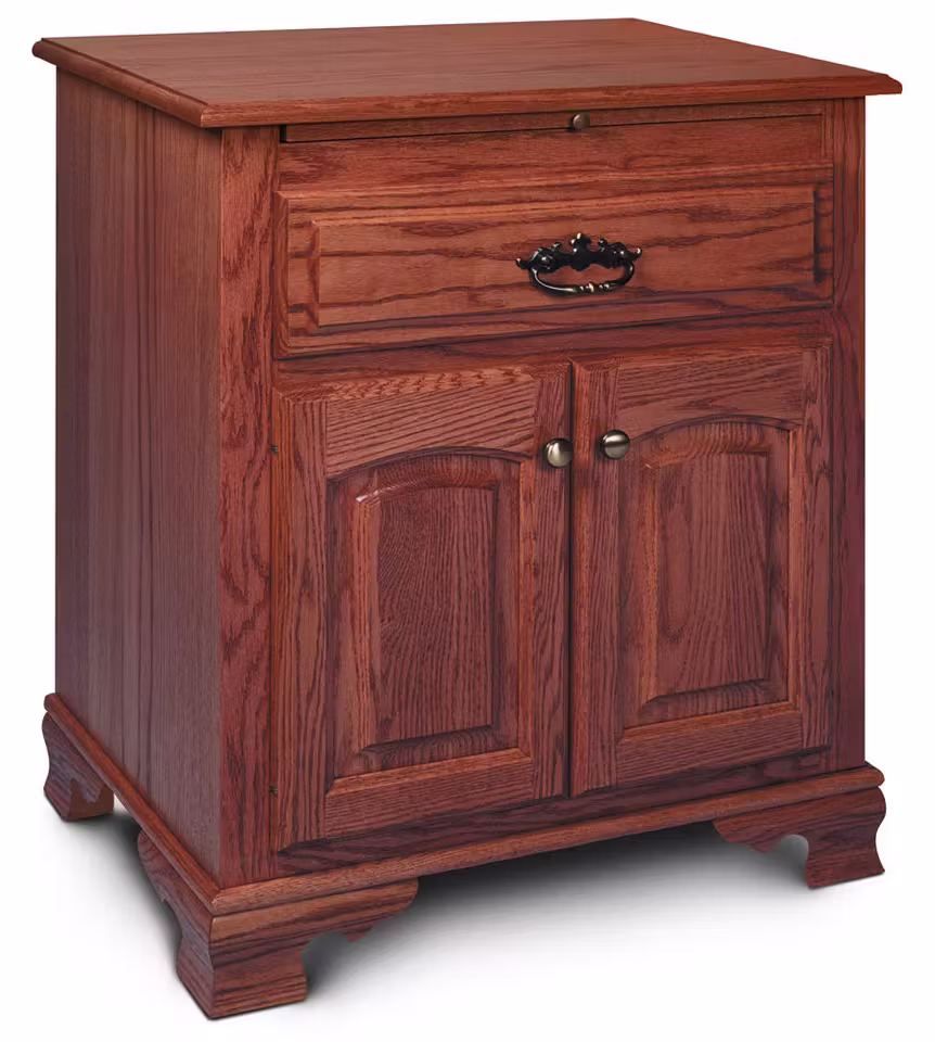 Simply Amish ME3318SNS Classic Deluxe Nightstand with Doors Simply Amish ME3318SNS Classic Deluxe Nightstand with Doors