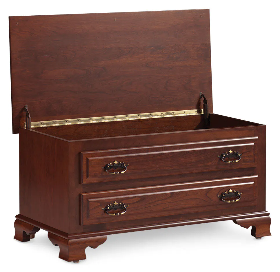 Simply Amish ME337BC-F Classic Blanket Chest with False Fronts Simply Amish ME337BC-F Classic Blanket Chest with False Fronts