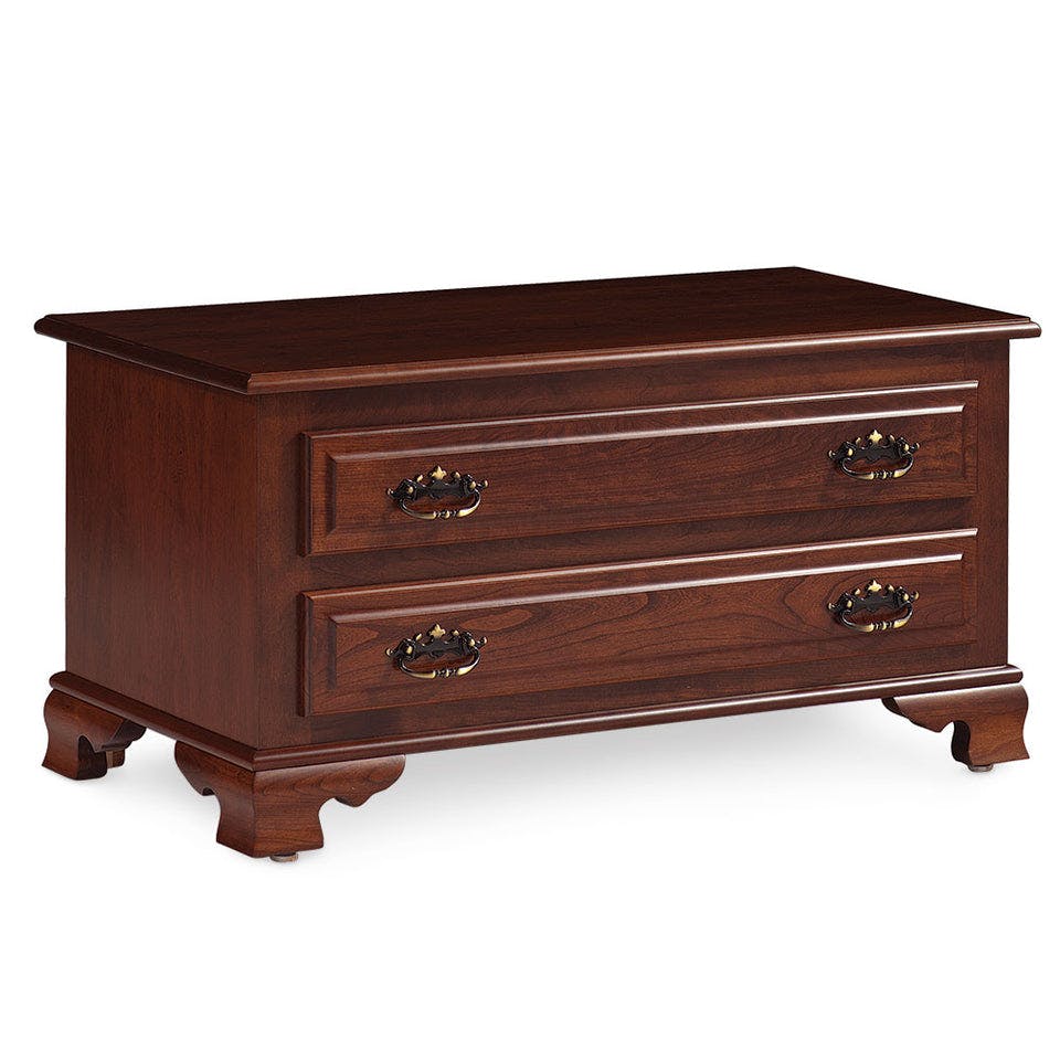 Simply Amish ME337BC-L Classic Blanket Chest with False Fronts