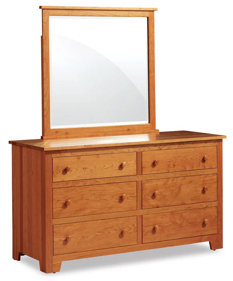 Simply Amish ME816-68D Shaker 6-Drawer Dresser Simply Amish ME816-68D Shaker 6-Drawer Dresser