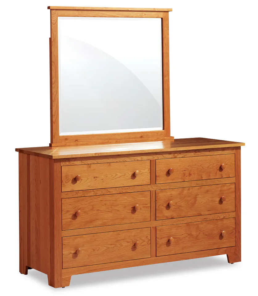 Simply Amish ME816-68D Shaker 6-Drawer Dresser Simply Amish ME816-68D Shaker 6-Drawer Dresser