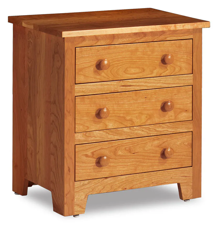Simply Amish ME819BC Shaker Nightstand with Drawers Simply Amish ME819BC Shaker Nightstand with Drawers