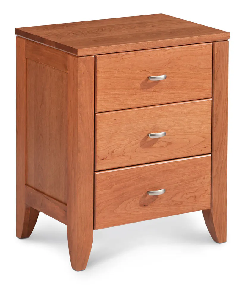 Simply Amish MEJ19BC Justine Nightstand with Drawers Simply Amish MEJ19BC Justine Nightstand with Drawers