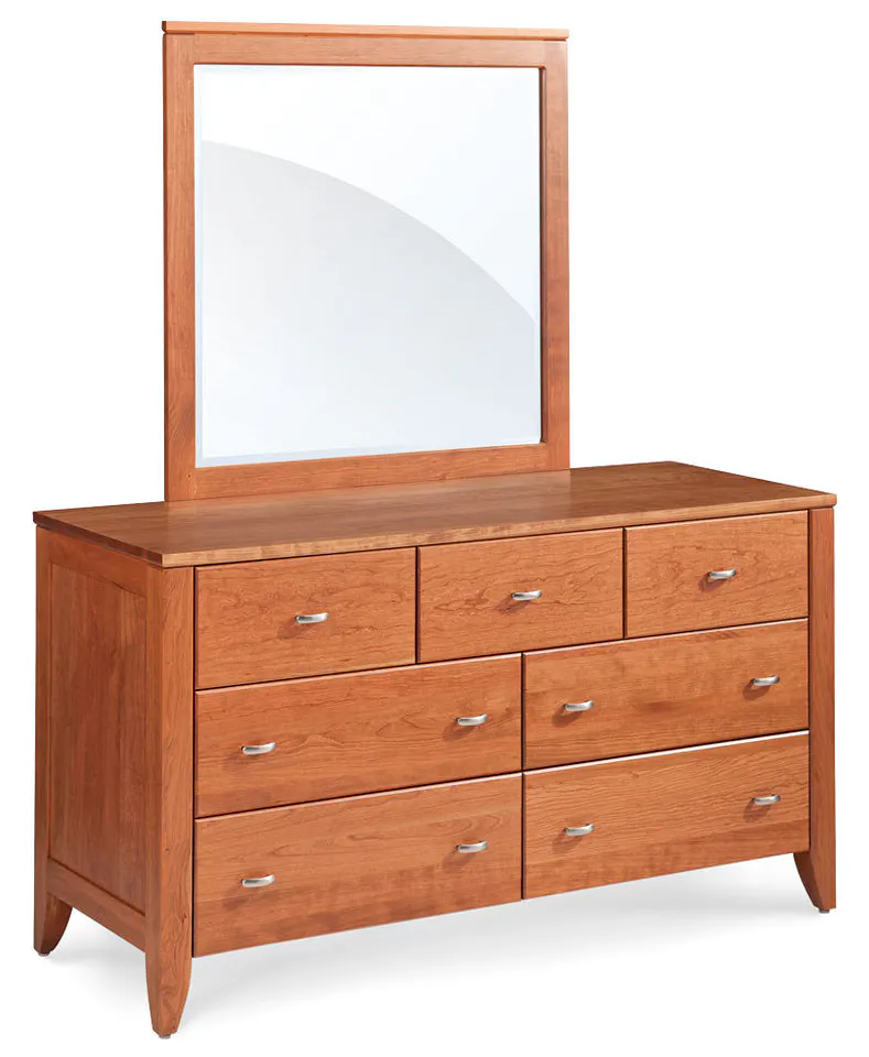 Simply Amish MEJ716D-60 Justine 7-Drawer Dresser, 60" Simply Amish MEJ716D-60 Justine 7-Drawer Dresser, 60"