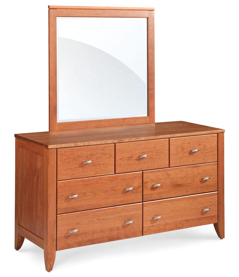 Simply Amish MEJ716D-60 Justine 7-Drawer Dresser, 60" Simply Amish MEJ716D-60 Justine 7-Drawer Dresser, 60"