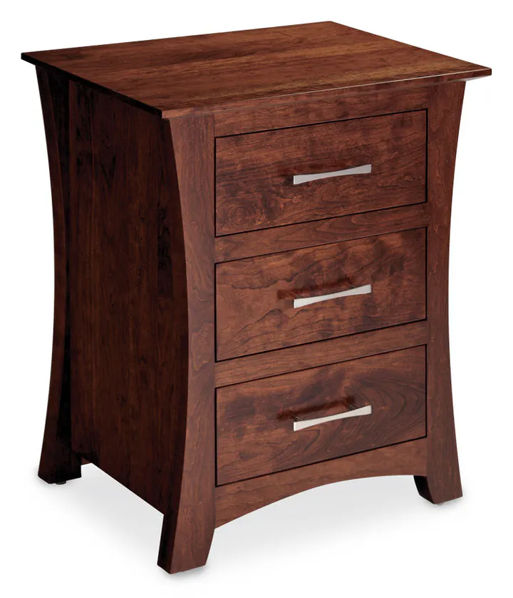 Simply Amish MEL19BC Loft Nightstand with Drawers Simply Amish MEL19BC Loft Nightstand with Drawers