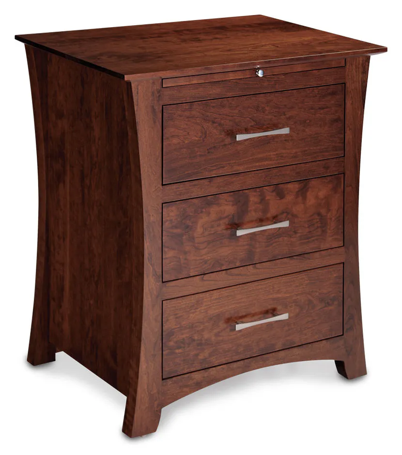 Simply Amish MEL19SBC Loft Deluxe Nightstand with Drawers Simply Amish MEL19SBC Loft Deluxe Nightstand with Drawers