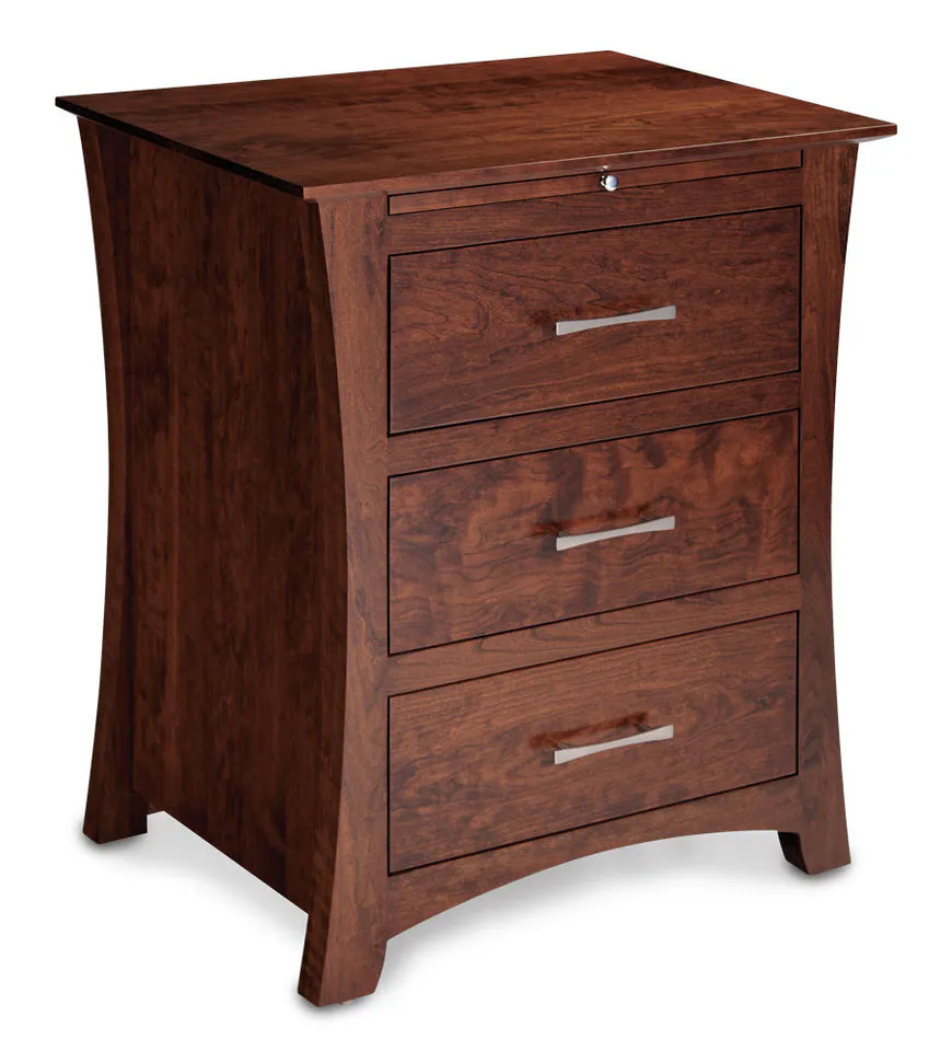 Simply Amish MEL19SBC Loft Deluxe Nightstand with Drawers Simply Amish MEL19SBC Loft Deluxe Nightstand with Drawers