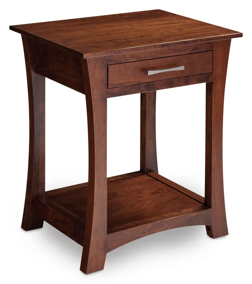 Simply Amish MEL20BT Loft Nightstand Table Simply Amish MEL20BT Loft Nightstand Table