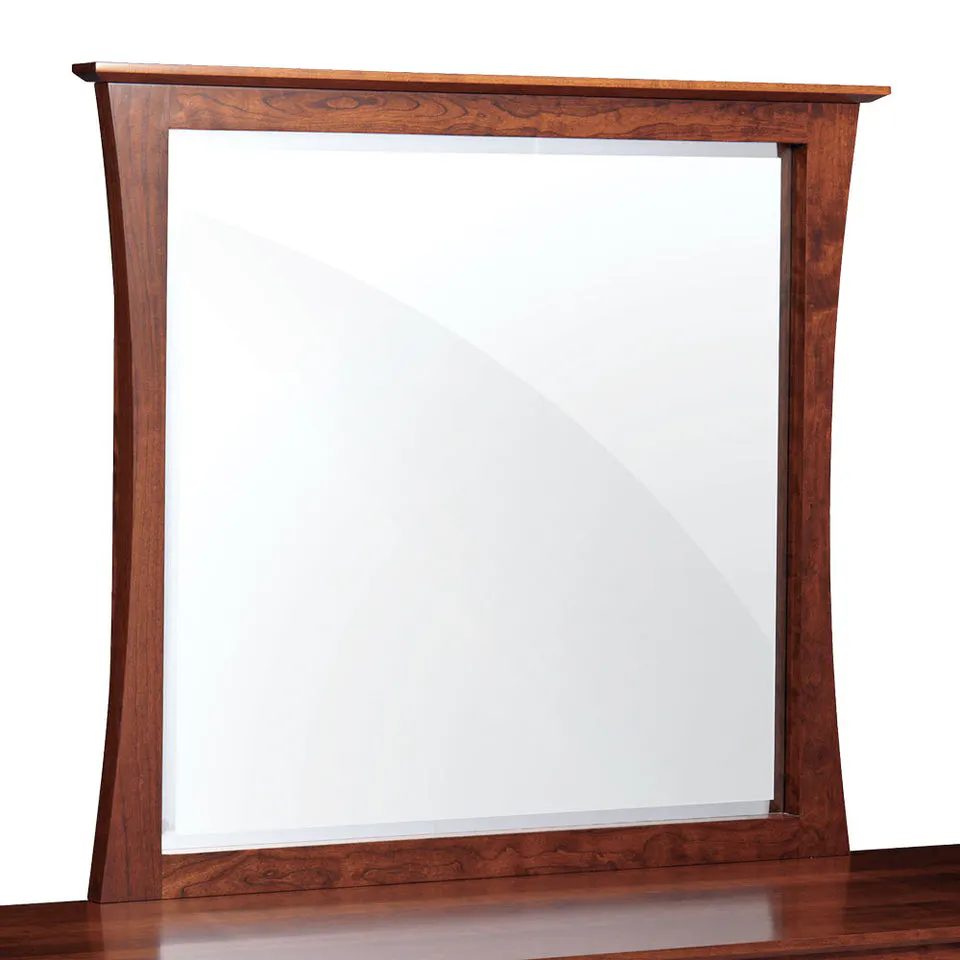 Simply Amish MEL30-L Loft Dresser Mirror, 51″