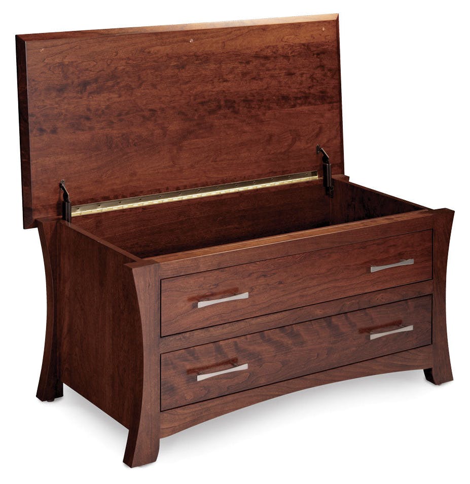 Simply Amish MEL37BC-L Loft Blanket Chest with False Fronts Simply Amish MEL37BC-L Loft Blanket Chest with False Fronts
