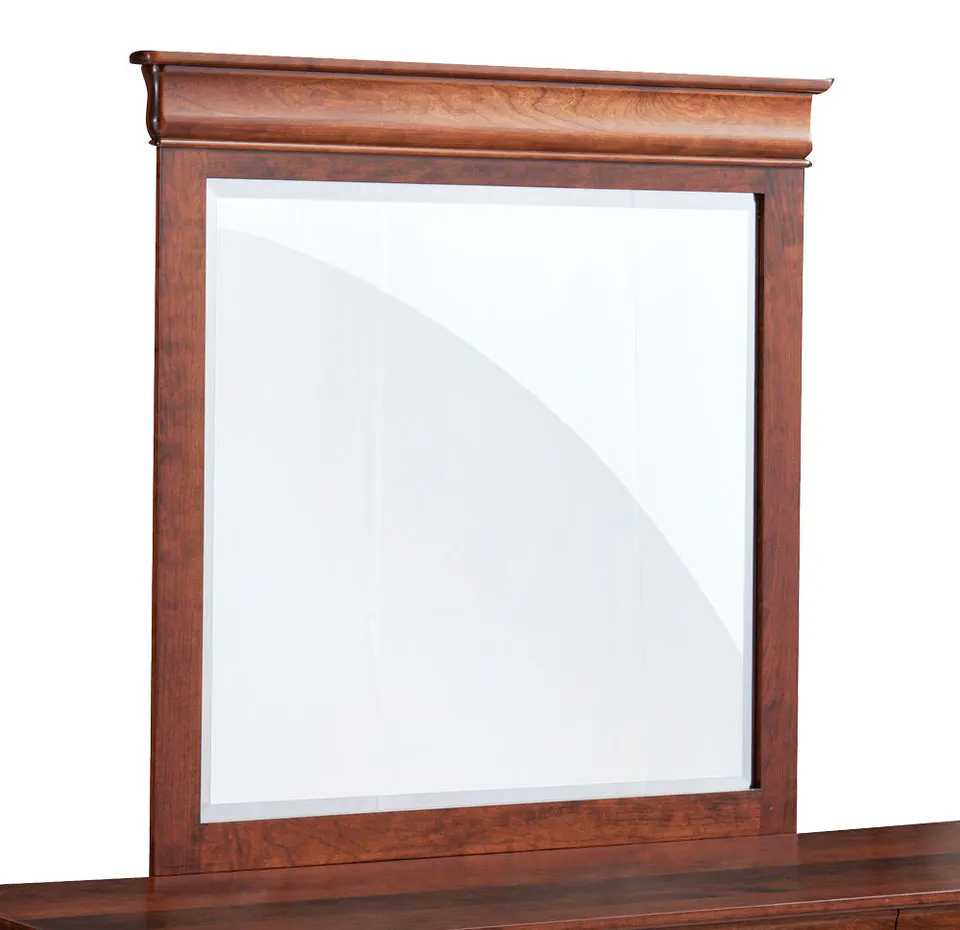Simply Amish MELP30-L Louis Philippe Dresser Mirror, 50" Simply Amish MELP30-L Louis Philippe Dresser Mirror, 50"