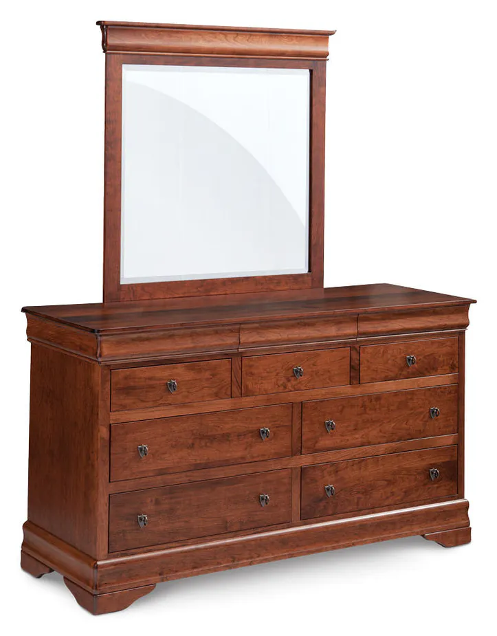 Simply Amish MELP716D-70 Louis Philippe 7-Drawer Dresser, 72" Simply Amish MELP716D-70 Louis Philippe 7-Drawer Dresser, 72"