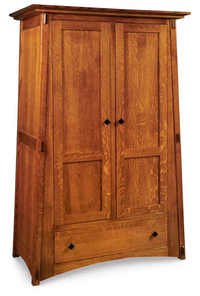 Simply Amish MEM32WR McCoy Wardrobe Simply Amish MEM32WR McCoy Wardrobe