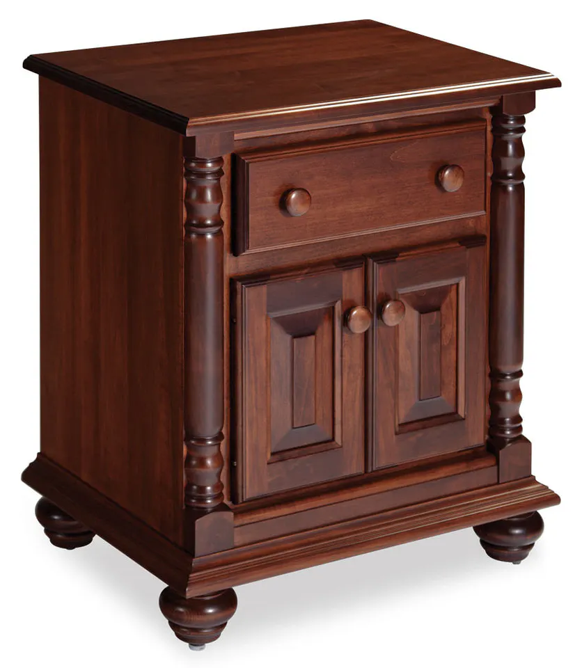 Simply Amish MES18NS Savannah Nightstand with Doors Simply Amish MES18NS Savannah Nightstand with Doors