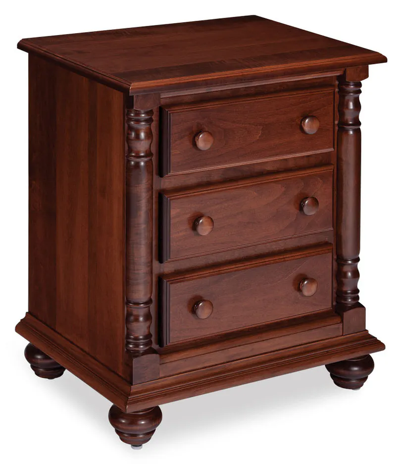 Simply Amish MES19BC Savannah Nightstand with Drawers Simply Amish MES19BC Savannah Nightstand with Drawers