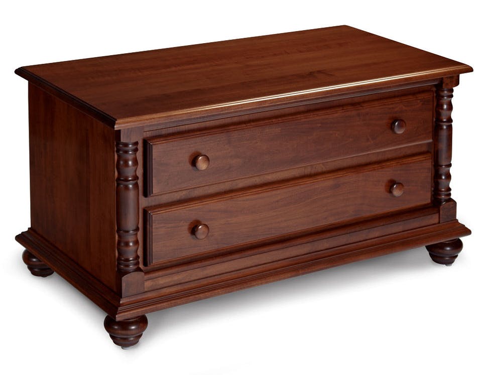 Simply Amish MES37BC-W Savannah Blanket Chest with False Fronts Simply Amish MES37BC-W Savannah Blanket Chest with False Fronts