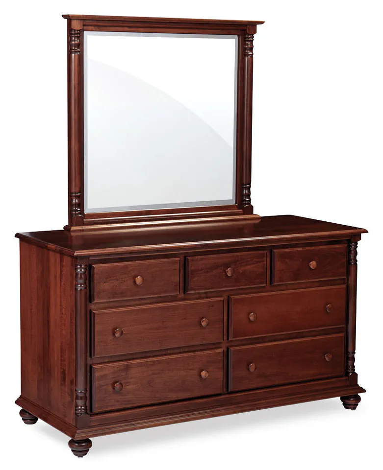 Simply Amish MES716D-70 Savannah 7-Drawer Dresser, 70" Simply Amish MES716D-70 Savannah 7-Drawer Dresser, 70"