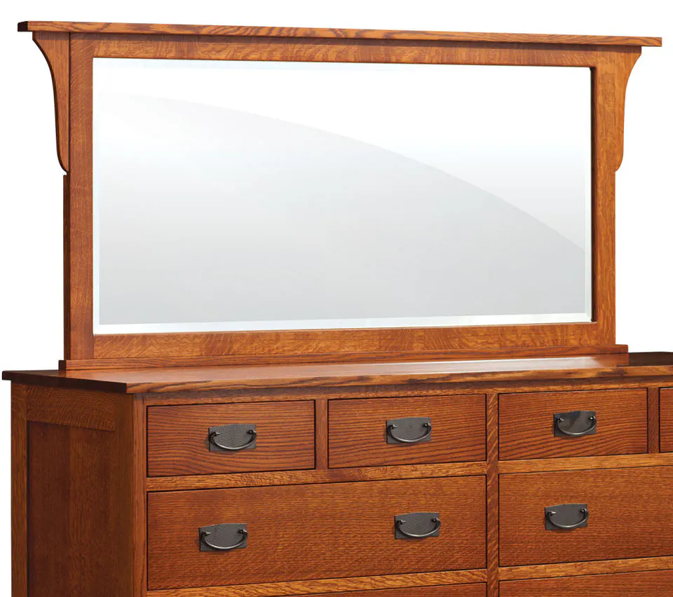 Simply Amish MESBMPM Prairie Mission Bureau Mirror, 59" Simply Amish MESBMPM Prairie Mission Bureau Mirror, 59"