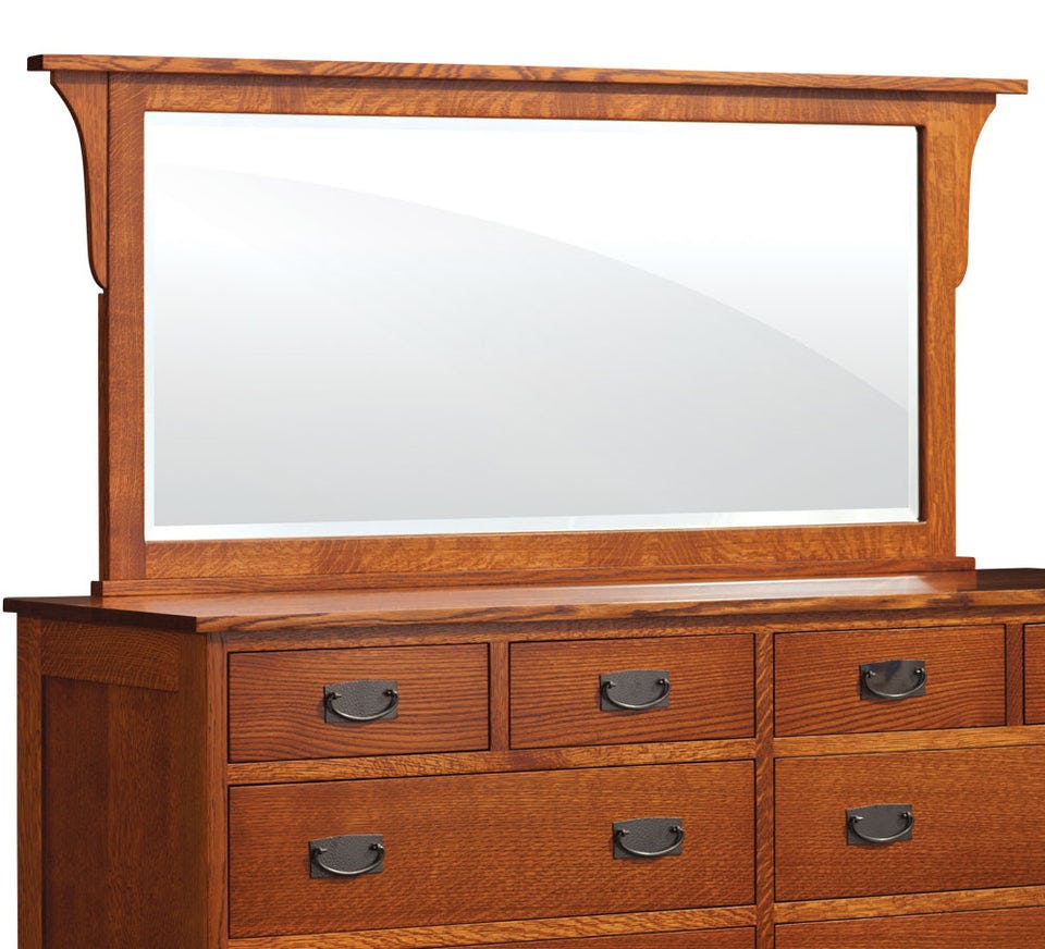Simply Amish MELBMPM Prairie Mission Bureau Mirror, 69" Simply Amish MELBMPM Prairie Mission Bureau Mirror, 69"