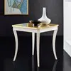 Modern History MH1101F02 Fontaine End Table White Modern History MH1101F02 Fontaine End Table White