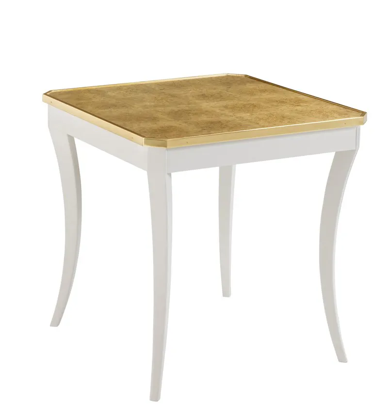 Modern History MH1101F02 Fontaine End Table White