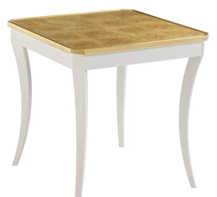 Modern History MH1101F02 Fontaine End Table White Modern History MH1101F02 Fontaine End Table White
