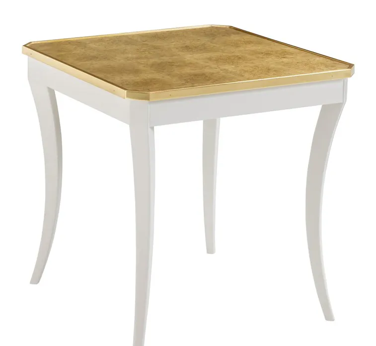 Modern History MH1101F02 Fontaine End Table White Modern History MH1101F02 Fontaine End Table White