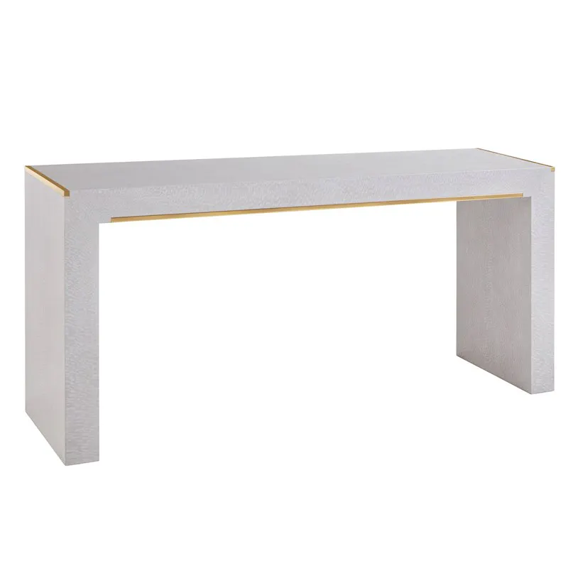 Modern History MH1188F02 Large Mirage Console White Lacewood