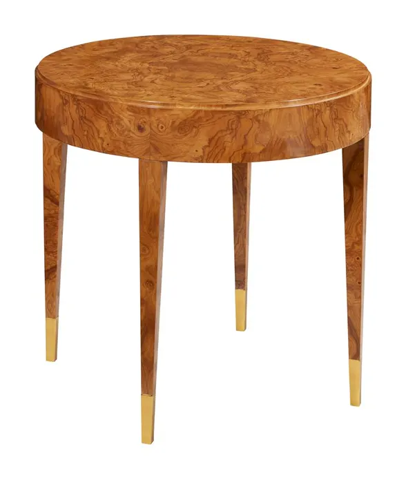 Modern History MH1200F02 Salena Round End Table Olive Ashe Modern History MH1200F02 Salena Round End Table Olive Ashe