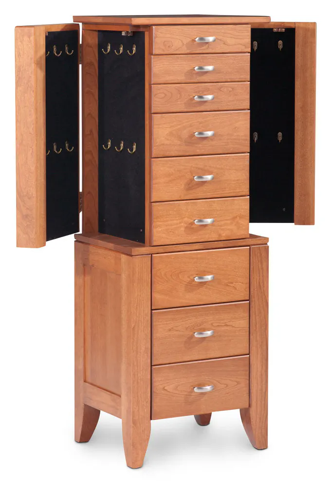 Simply Amish MSJUJA Justine Jewelry Armoire Simply Amish MSJUJA Justine Jewelry Armoire